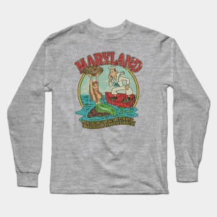 Maryland - Where Sailors Learn All About The Water 1961 Long Sleeve T-Shirt